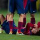 Ferran Torres se va llorando de Montjuïc tras sufrir una lesión muscular