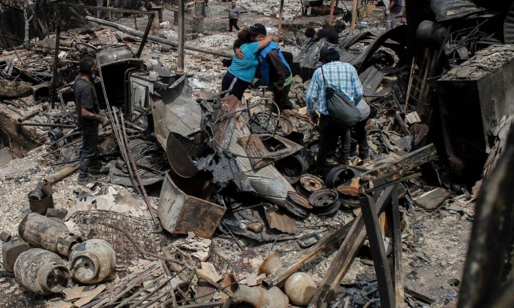 Incendios en Chile: La angustia y desesperación de perder la casa en 15 minutos