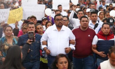 Marchan para exigir justicia por asesinato de aspirante de Morena a diputado por Ecatepec